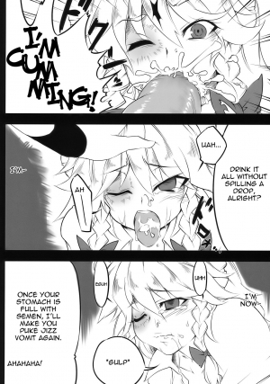(C78) [BURUMAN (Tajima Yuki)] S&M Violence (Touhou Project) [English] =LWB= - Page 9