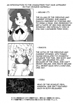 (C78) [BURUMAN (Tajima Yuki)] S&M Violence (Touhou Project) [English] =LWB= - Page 17