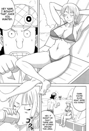 (SC39) [Naruho-dou (Naruhodo)] Ii Nami Yume Kibun | Good Nami Dream Feeling (One Piece) [English] [doujin-moe.us] - Page 3