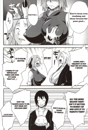 (COMIC1☆4) [Karakishi Youhei-dan Shinga (Kanenomori Sentarou, Sahara Wataru)] Bakuchi Butai (Naruto) [English] - Page 6
