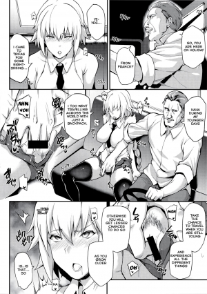 (C93) [STANKY (yozo)] Kyousei Saimin Seijo Inwai Bitch Hike | The Saint Who Got Forcibly Hypnotised Into Bitchhiking (Fate/Apocrypha) [English] [Thot Patrol] - Page 3