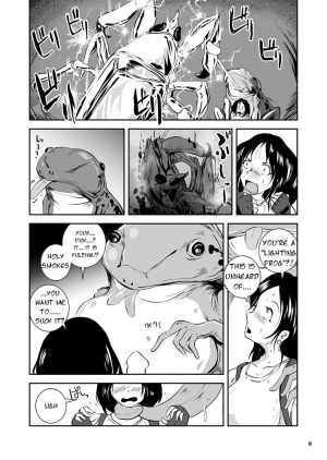 [Erotic Fantasy Larvaturs (Takaishi Fuu)] Bakunyuu Complex - Dengeki Kaeru no Nyuuzuma | Wet Nurse of Electric Frog [English] [Digital] - Page 9