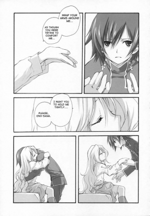 (COMIC1) [Kyougetsutei (Miyashita Miki)] Sweet (Code Geass: Lelouch of the Rebellion) [English] [Makoto] - Page 29