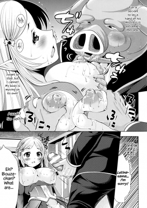 [Matsunami Rumi] Onna Kishi no Meshitsukai + Bangaihen | The Servant of the Lady Knight + Extra [English] {Hennojin} - Page 8