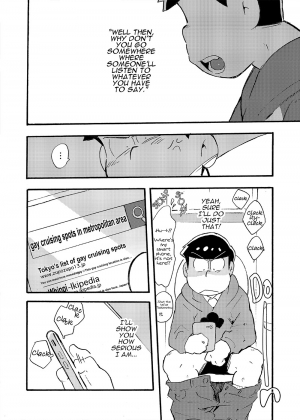 [Tenshin Anman (Sanjiro)] Hageshiku Osotte, Chorotto Hidoku (Osomatsu-san) [English] [Digital] - Page 38