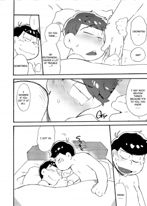 [Tenshin Anman (Sanjiro)] Hageshiku Osotte, Chorotto Hidoku (Osomatsu-san) [English] [Digital] - Page 62