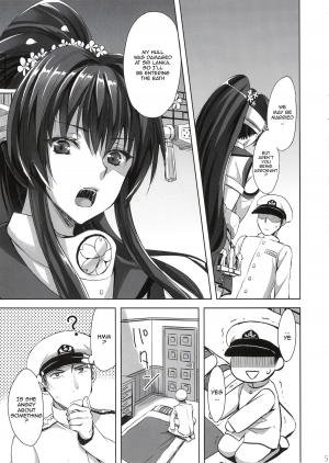 [Aigamodou (Ayakawa Riku)] Yamato to Kekkon Shimasuta | Being Married to Yamato. (Kantai Collection -KanColle-) [English] {doujin-moe.us} [Digital] - Page 5