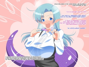 [Haruharutei] LamiaYome! Kyonyuu Lamia to Shinkon Ichaicha Kozukuri Seikatsu | Lamia Wife [English] {thetsuuyaku} - Page 61