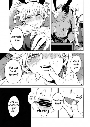 (TOKYO FES Jan.2019) [Anagura (Komu)] Bunny Boy Bakugou-san (Boku no Hero Academia) [English] - Page 9