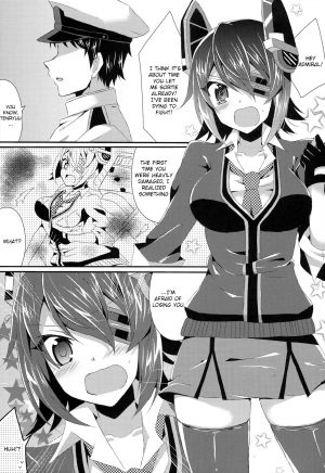 (C85) [PINK.in BLACK (Kanaru)] Tenryuu ga Kawai Sugite Teitoku wa Gaman no Genkai (Kantai Collection -KanColle-) [English] {KFC Translations} - Page 6