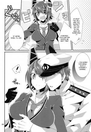 (C85) [PINK.in BLACK (Kanaru)] Tenryuu ga Kawai Sugite Teitoku wa Gaman no Genkai (Kantai Collection -KanColle-) [English] {KFC Translations} - Page 7