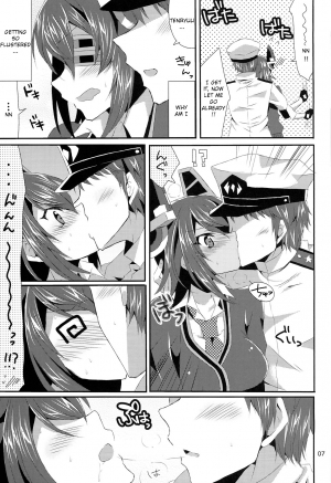 (C85) [PINK.in BLACK (Kanaru)] Tenryuu ga Kawai Sugite Teitoku wa Gaman no Genkai (Kantai Collection -KanColle-) [English] {KFC Translations} - Page 8