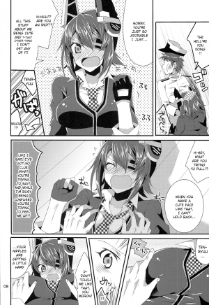 (C85) [PINK.in BLACK (Kanaru)] Tenryuu ga Kawai Sugite Teitoku wa Gaman no Genkai (Kantai Collection -KanColle-) [English] {KFC Translations} - Page 9