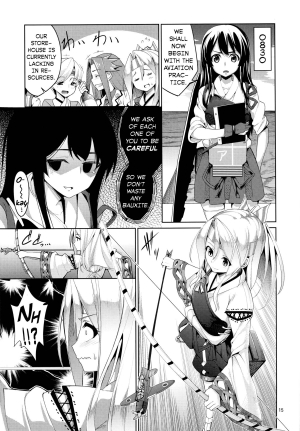 (C85) [Coffee Maker (TEL)] Hisho Kan Zuihou no Nanigenai Ichinichi (Kantai Collection -KanColle-) [English] - Page 15