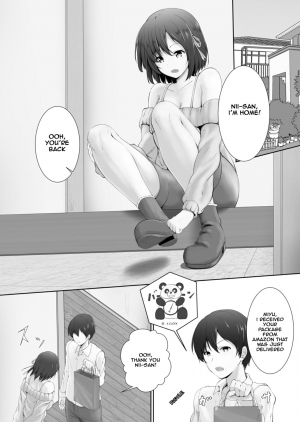  [NeonSign (DRE)] Shukushou Masochism -Aru Kyoudai no Baai- | Shrinking Masochism - The Case of a Brother and Sister [English] [chijinda96]  - Page 3