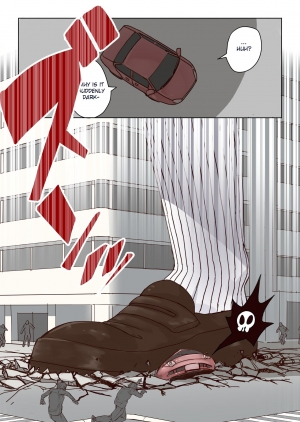  (C97) [ICE CAT (Uru)] Zankoku Kyodai Musume Fondue-chan no Ecchi na Gyakusatsu 丨Cruel Giantess Fondue-chan's Sexy Slaughter Time [English]  - Page 6