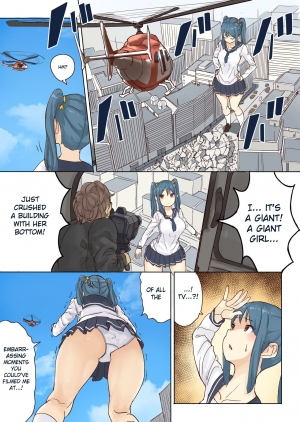  (C97) [ICE CAT (Uru)] Zankoku Kyodai Musume Fondue-chan no Ecchi na Gyakusatsu 丨Cruel Giantess Fondue-chan's Sexy Slaughter Time [English]  - Page 20