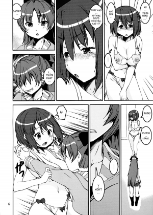(C84) [KATAMARI-YA (Shinama)] Sasoiuke x Kaeriuchi  | Seductive Bottom x Hunted Hunter (Puella Magi Madoka Magica) [English] [YQII] - Page 7
