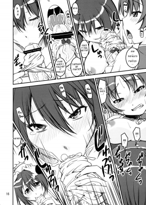 (C84) [KATAMARI-YA (Shinama)] Sasoiuke x Kaeriuchi  | Seductive Bottom x Hunted Hunter (Puella Magi Madoka Magica) [English] [YQII] - Page 17
