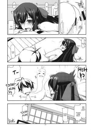 (C85) [ANGYADOW (Shikei)] Asama Ijiri 2 (Kyoukai Senjou no Horizon) [English] [ntwst] - Page 24