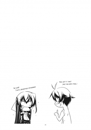(C85) [ANGYADOW (Shikei)] Asama Ijiri 2 (Kyoukai Senjou no Horizon) [English] [ntwst] - Page 25