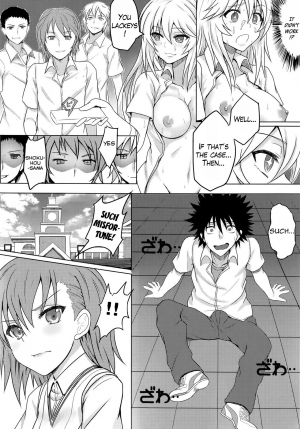 (C84) [Brio (YO)] MikoMisa to Fukou na Otoko | Mikomisa and the Unfortunate Man (Toaru Kagaku no Railgun) [English] {Hennojin} [Decensored] - Page 12