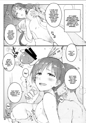 (C89) [ReDrop (Miyamoto Smoke, Otsumami)] Cinderella, Mousou Kareshi Onsen-hen (THE  CINDERELLA GIRLS) [English] [UCW] - Page 10