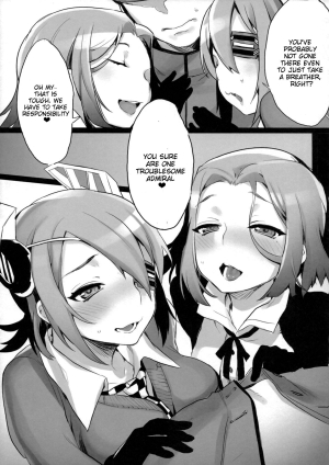(C85) [Koi no Danmenzu (Iroito)] Zenryoku Kyoushuu Seyo  | Full-Force Assault Event (Kantai Collection) [English] {doujin-moe.us} - Page 8