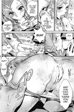 [Katsura Yoshihiro] Kanojo wa Sore o Yurusenai!? | Sweet Sweat Switch (COMIC HOTMiLK 2011-11) [English] [Sling] - Page 15
