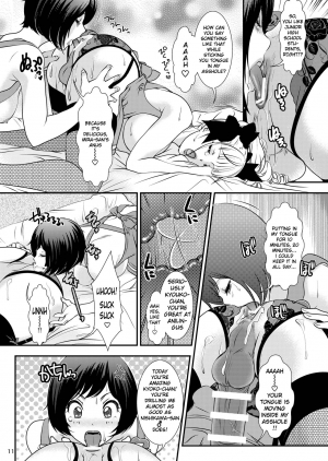 [A-mania9's (Amanoja9)] BEHAVIOUR+10 ~Oppai-kei Houkyou Kyonyuu Danshi no Nichijou~ [English] [lodhel] [Digital] - Page 12