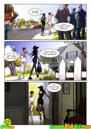Pantyhose Play- Innocent Dickgirls - Page 2