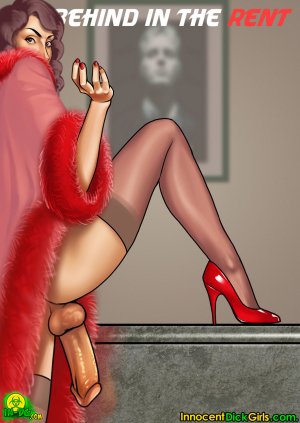 Innocent Dickgirls- Behind The Rent