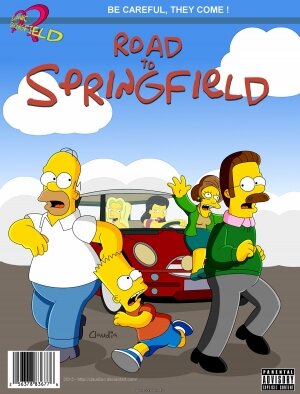 Simpsons- Road To Springfield - Page 1