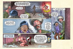 Unusual contact in a Dirty Alley- Superheroine - Page 15