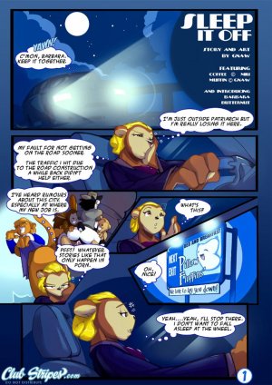 Sleep it Off Part 1 & 2- Club Stripes