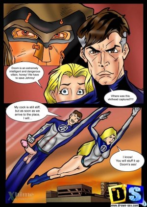 Fantastic 4 aeon flux- Drawn Sex - Page 12