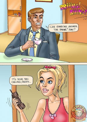 Seduced Amanda-Being Dad’s Secretary - Page 8