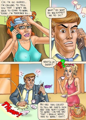 Seduced Amanda-Being Dad’s Secretary - Page 12