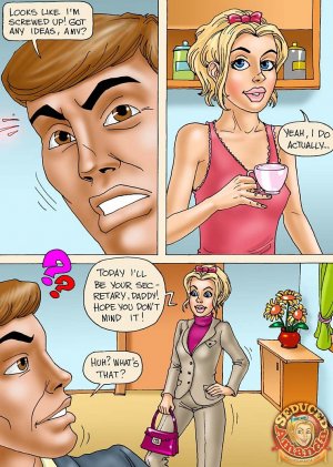 Seduced Amanda-Being Dad’s Secretary - Page 15