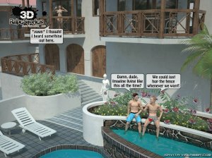 Two boys fucks a woman at Pool - Page 3