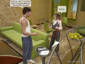 MagicIncest- Alice knows what can make her dad horny - Page 4