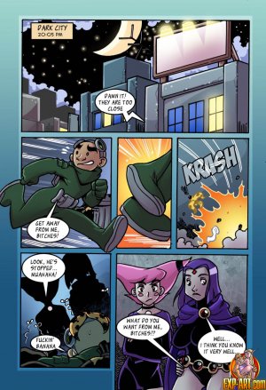 Raven & Jinx Online Auction Sex- Teen Titans - Page 1