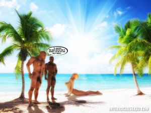BBC Cum Slut On Vacation- InterracialSex3D - Page 4