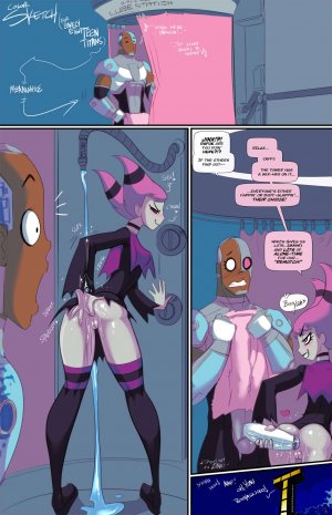 Barely Eigh Teen Titans – Fred Perry - Page 1