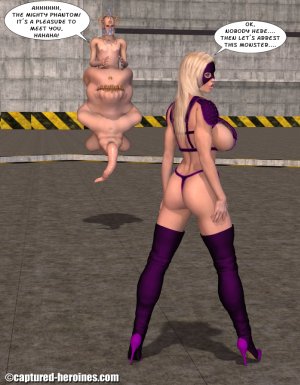 Captured Heroines- Phantom vs. Stringy Meat - Page 3