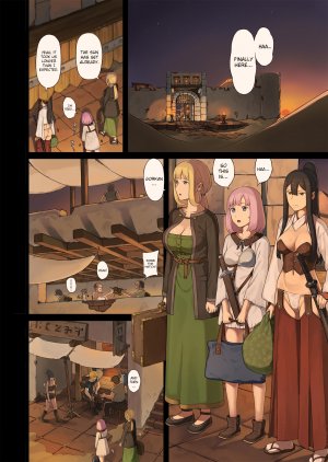 Onna Boukensha-tachi ga Sabaku no Oasis ni Tachiyoru to... - Page 7