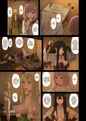 Onna Boukensha-tachi ga Sabaku no Oasis ni Tachiyoru to... - Page 23