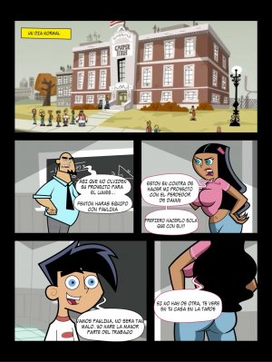 Danny Phantom- The Homework (Spanish) - Page 2