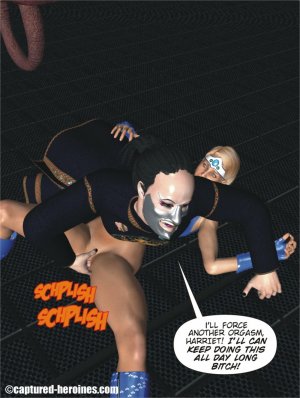 The Blue Comet 5-6 – Captured Heroine - Page 23