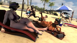 Sam in the Beach- zz2tommy - Page 2